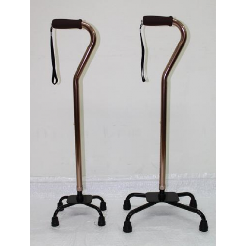 Quad Cane, Aluminum (Quad stick) Quad Walking Sticks Quad Walking